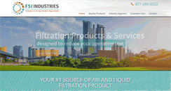 Desktop Screenshot of fsiindustries.com